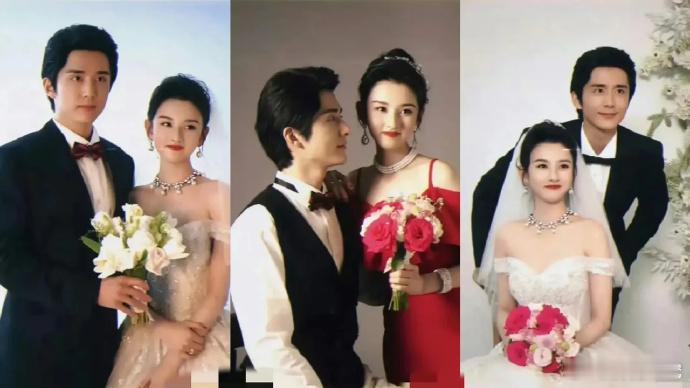 《淬火年代》结婚照曝光，张新成宋祖儿颜值在线，造型复古。奈何 CP 感欠火候，引