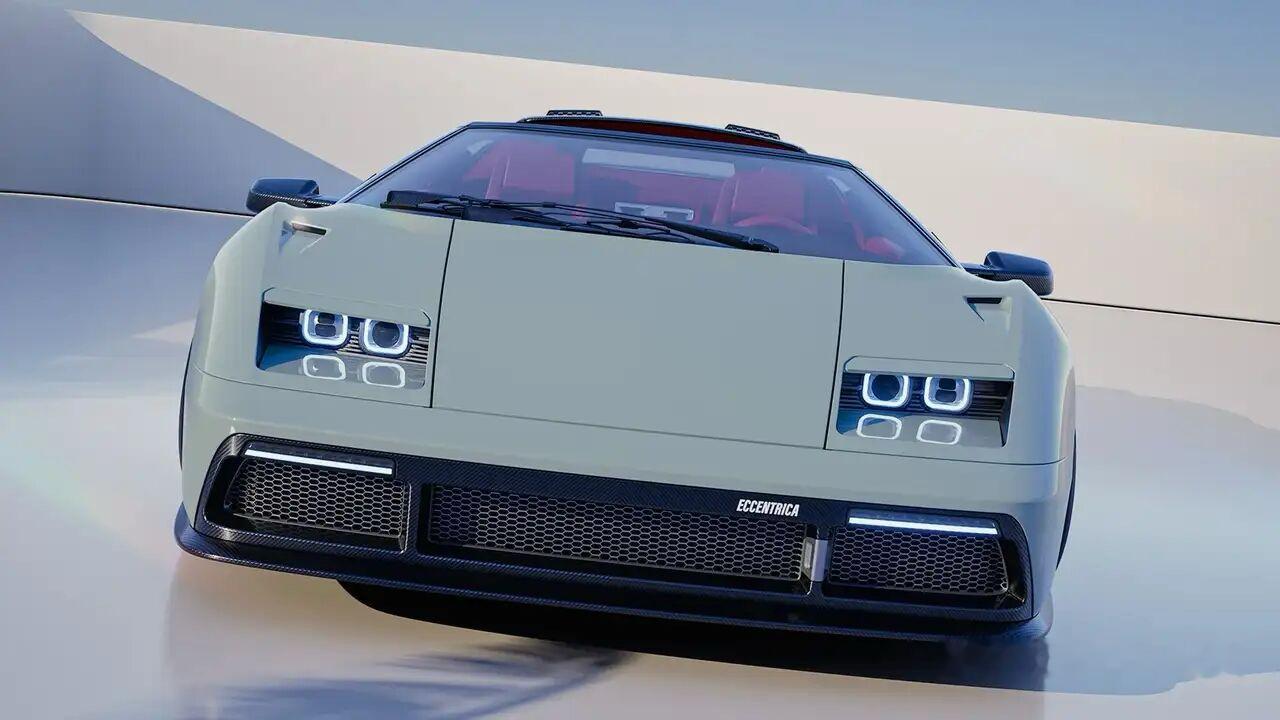Eccentrica V12 Roadster是基于兰博基尼Diablo的基础上