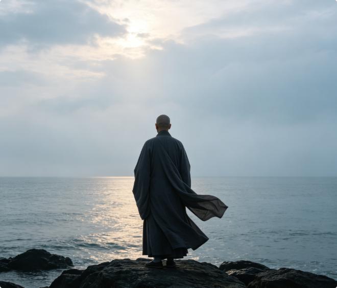 一位禅师说：“对亲人，心尽到就行了，每个人都有自己的命。人生必须有一种智慧，叫做
