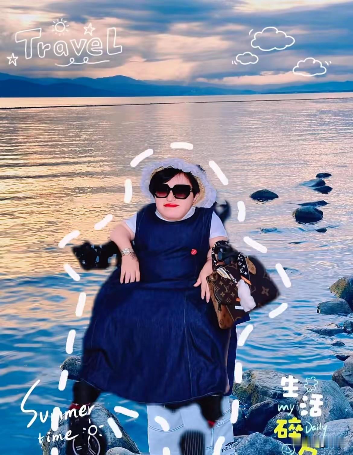 谁说孕妈都是挺着肚子、累得臃肿又憔悴？看看李喜梅就知道了！大双这次带着她和小宝来