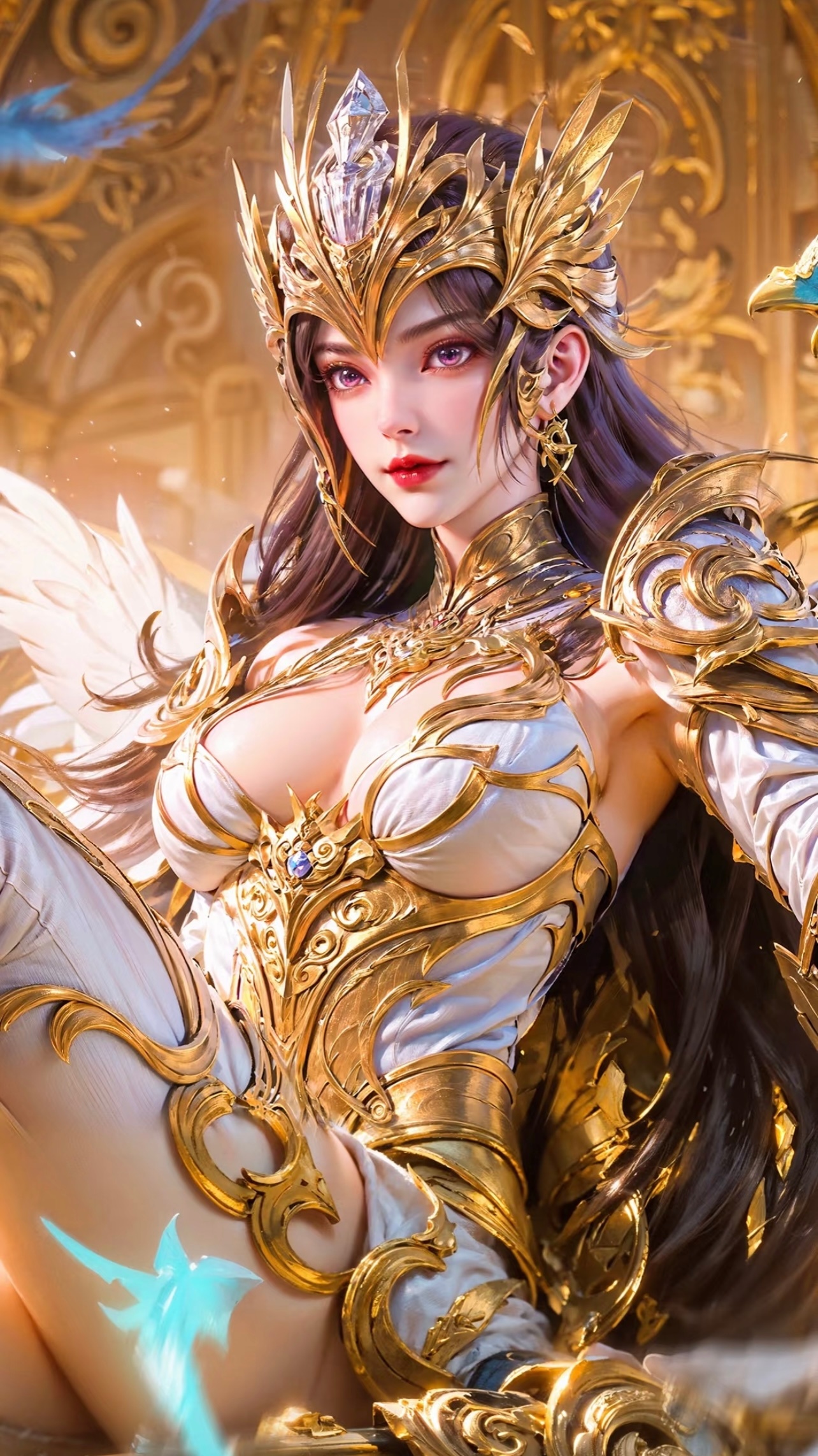 完美世界 ▷ 女战神【高清美图】最显著的特点，完全刻画出来了！ 动漫星域[超话]