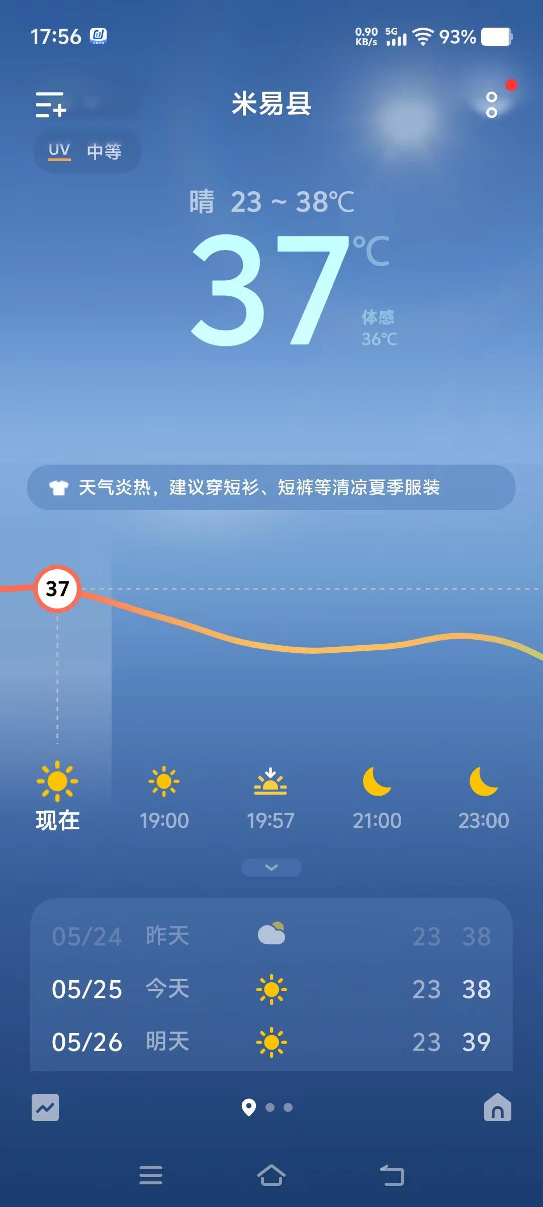 真热啊，你那里凉快吗？