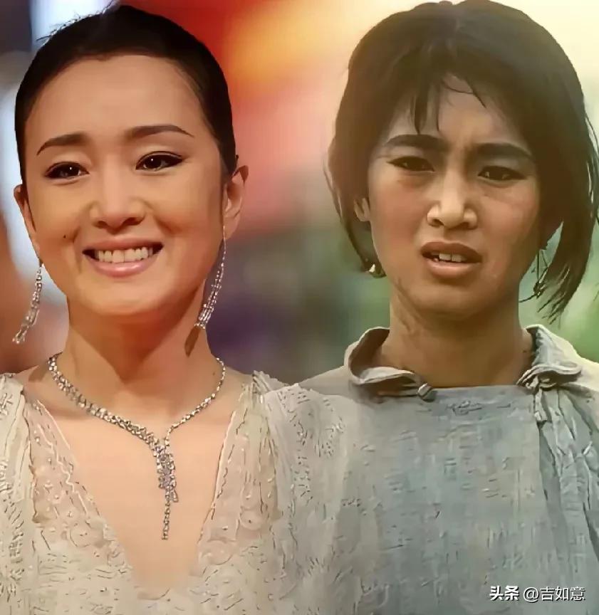 巩俐真的担得起“如此优雅，演技炸裂”这评价！她就像中国演艺界一颗耀眼的星，颜值身