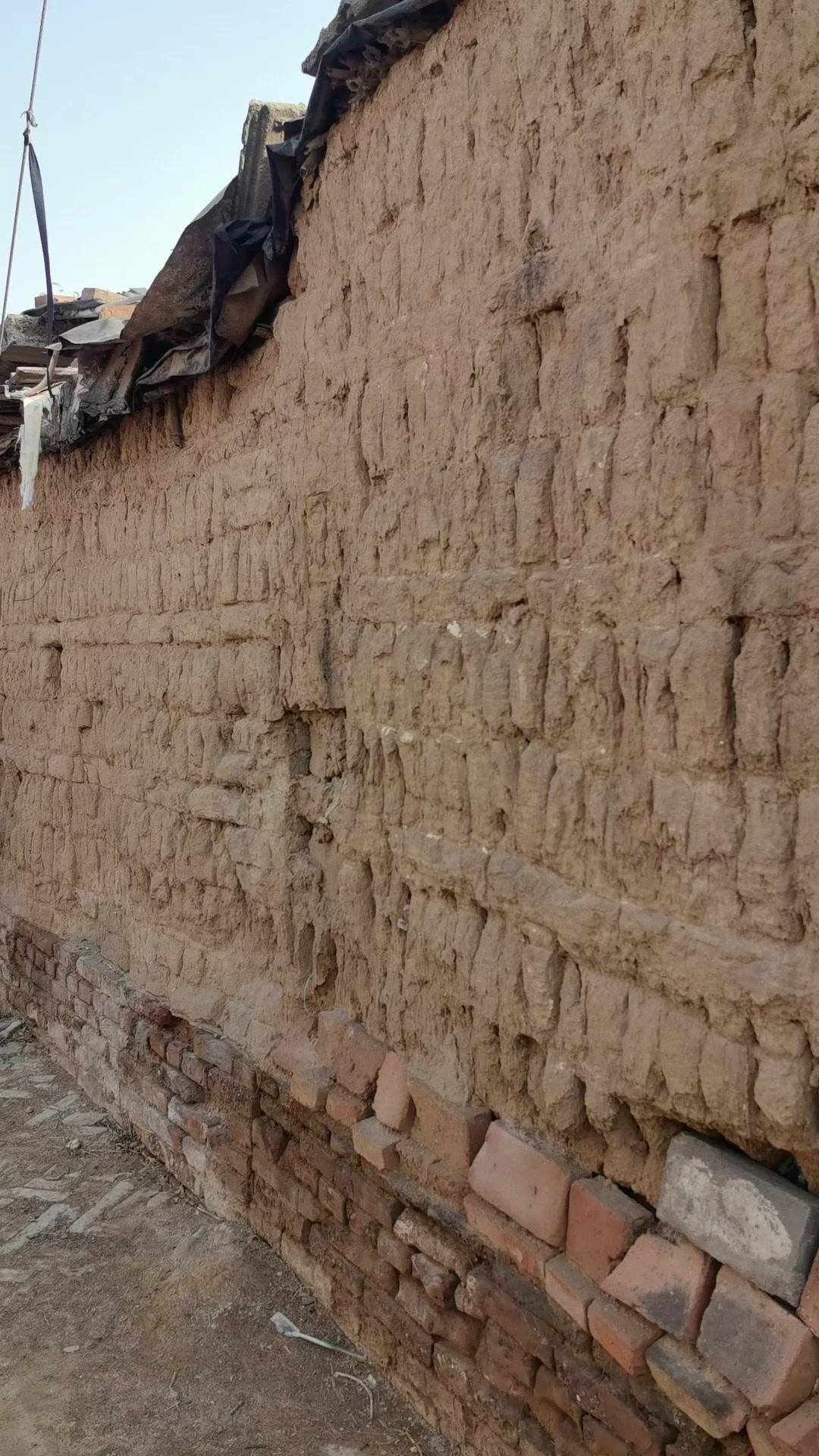 🏡张古庄的老房子藏着太多故事，这处带土坯墙的院落，邻居说已有七八十年历史。手捏