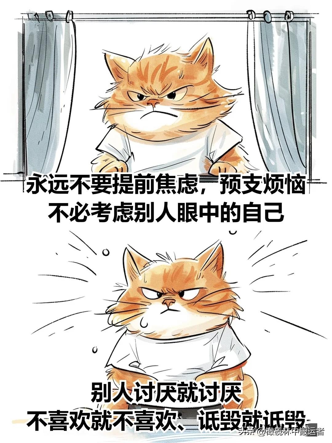 治愈漫画 I 永远不要提前焦虑治愈系图漫画 日常治愈漫画 漫画治愈时刻