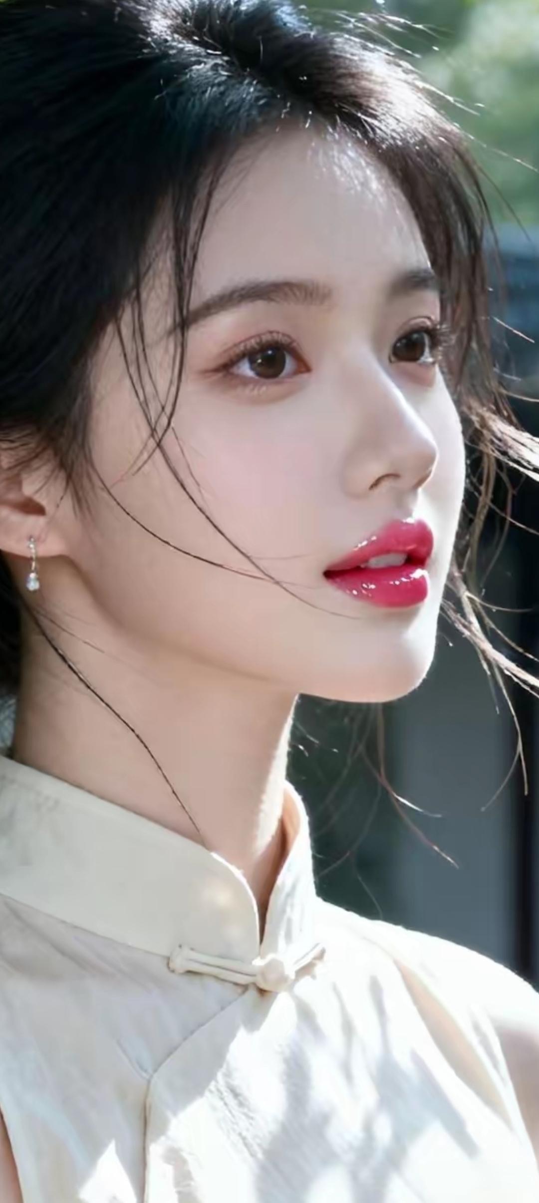 温柔时光，静谧如画，少女心事，随风轻扬。