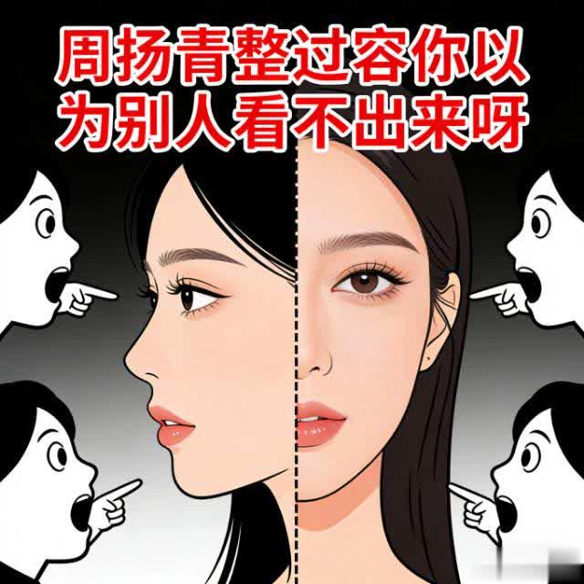 周扬青直言整容：坦荡比伪装更高级，真实才是最好的底气
 
周扬青在节目中直言“整