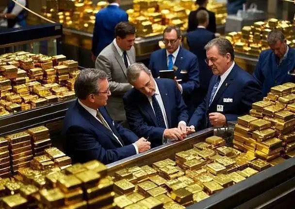 美国不让运黄金回国？各国直接各显神通。法国干脆在美国把黄金卖了，换成钱去英国再买