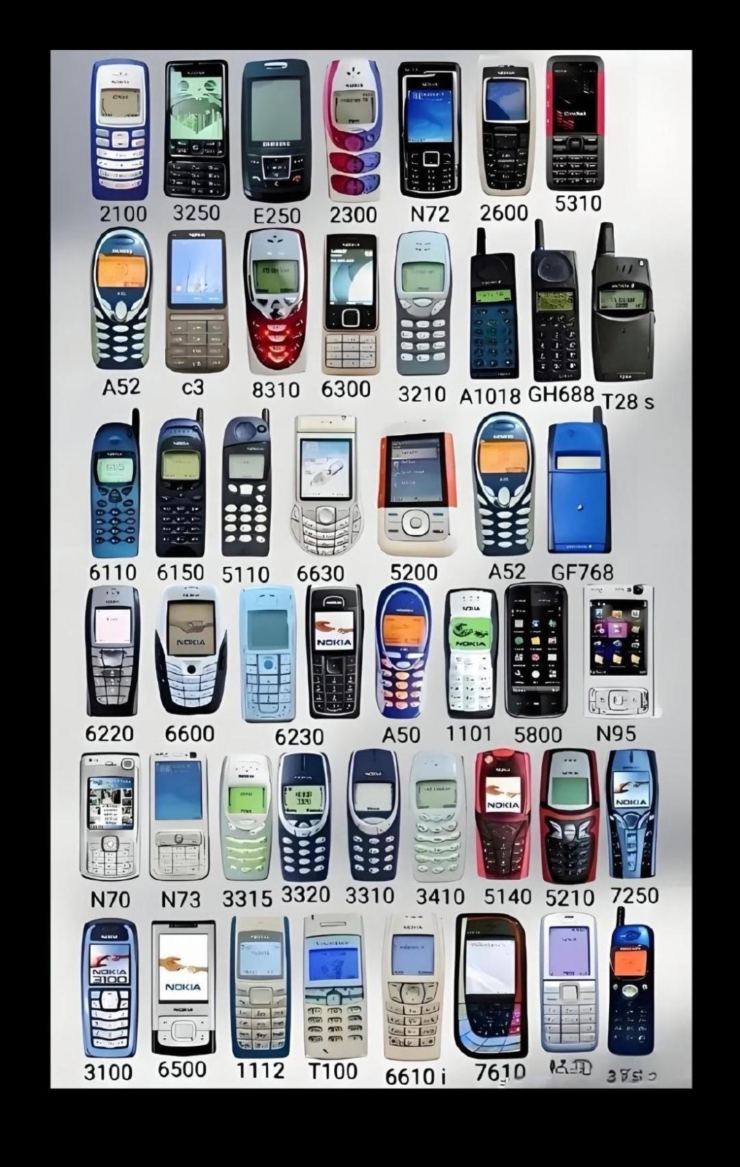 这里有没有你第一部用的手机！