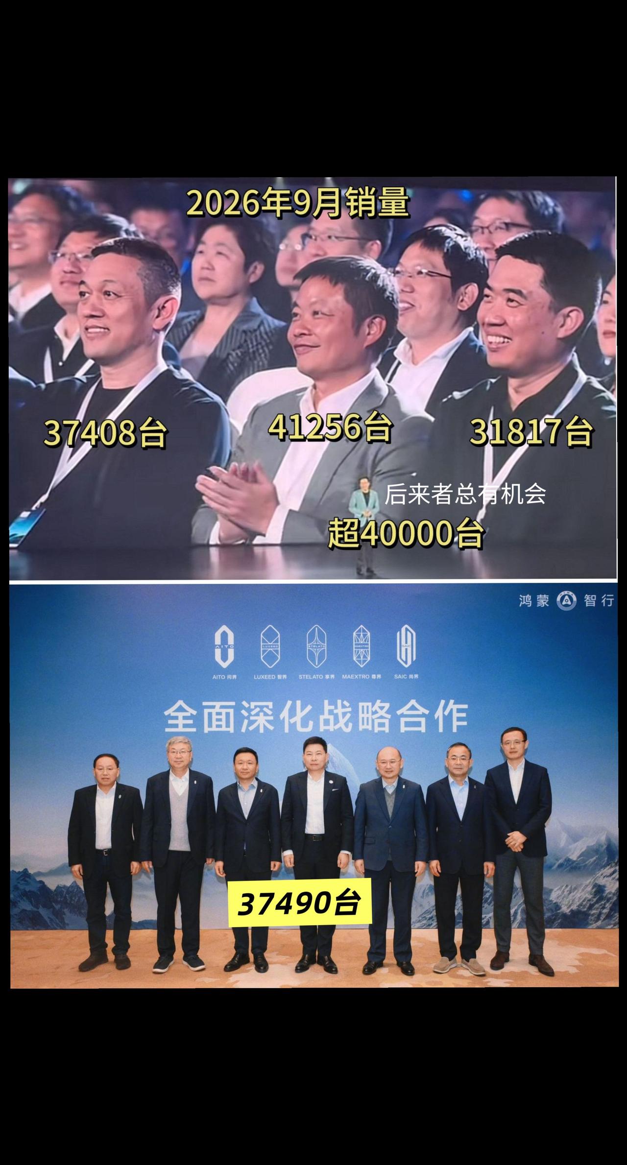 这个世界终究不是强者恒强，后来者总有机会！
小鹏9月交付新车41256台
小鹏G