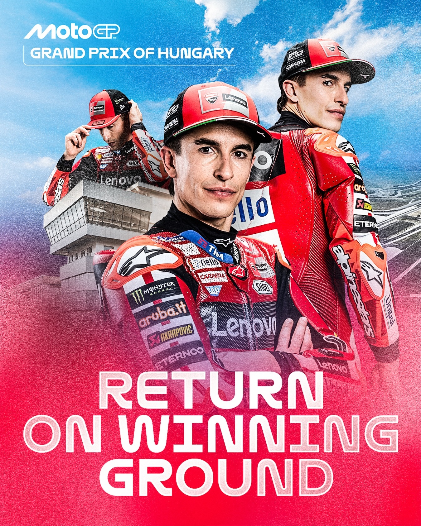 巴拉顿公园的race week海报