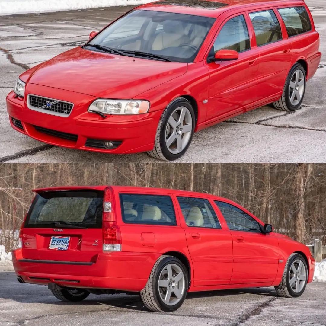 2005年款 Volvo V70R 是沃尔沃将“家用旅行车”与“赛道基因”融合得