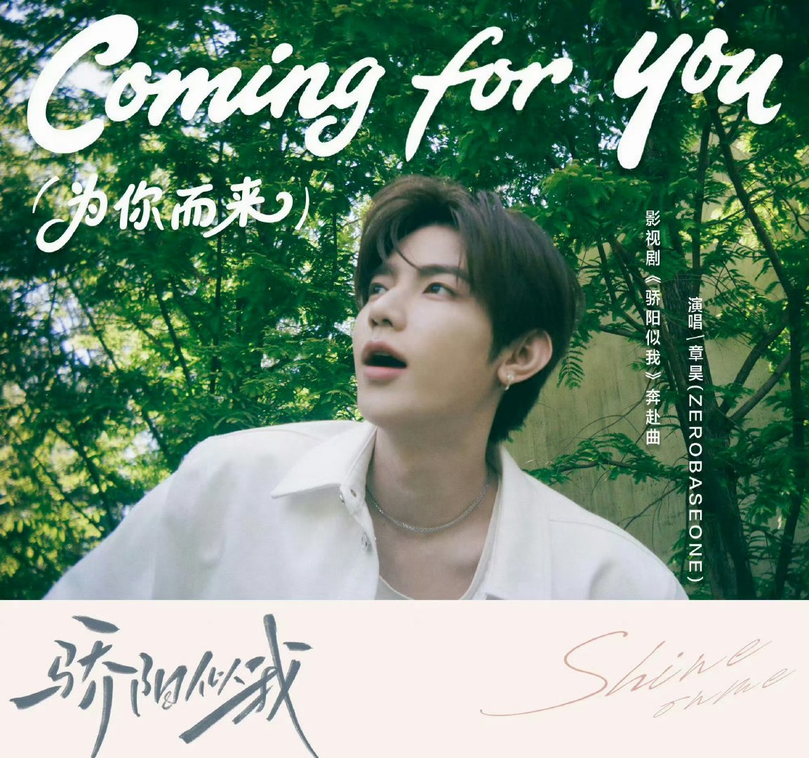 章昊｜骄阳似我OST《Coming for you》入围亚洲内容大赏，提名即肯定