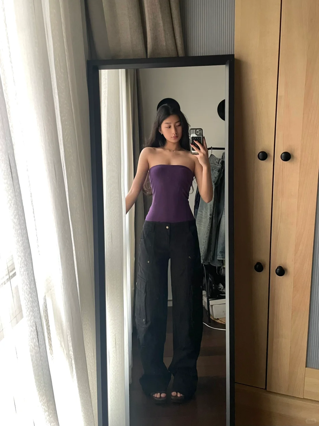 版型好美的裤子