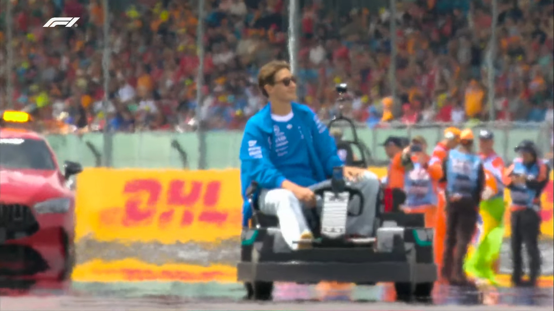 拉塞尔与众不同的驾驶姿势😎F12026F1英国大奖赛