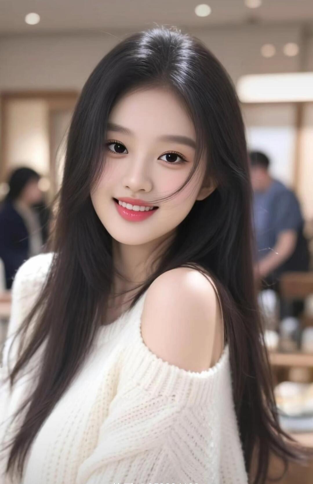 笑靥如花，倾国倾城。