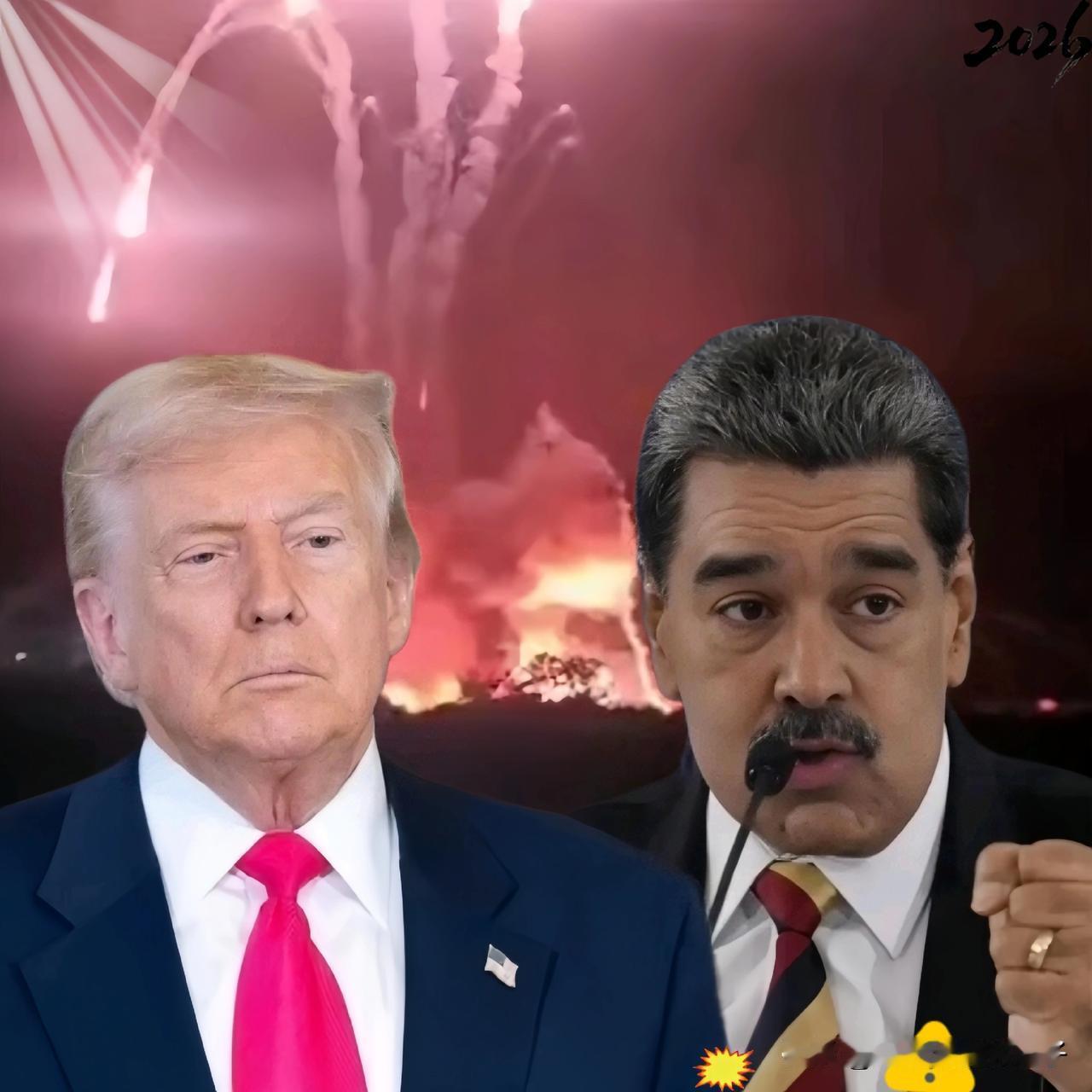 委内瑞拉这次估计是难顶了，毕竟体量摆在那，根本不是一个维度的对抗。

特朗普那个