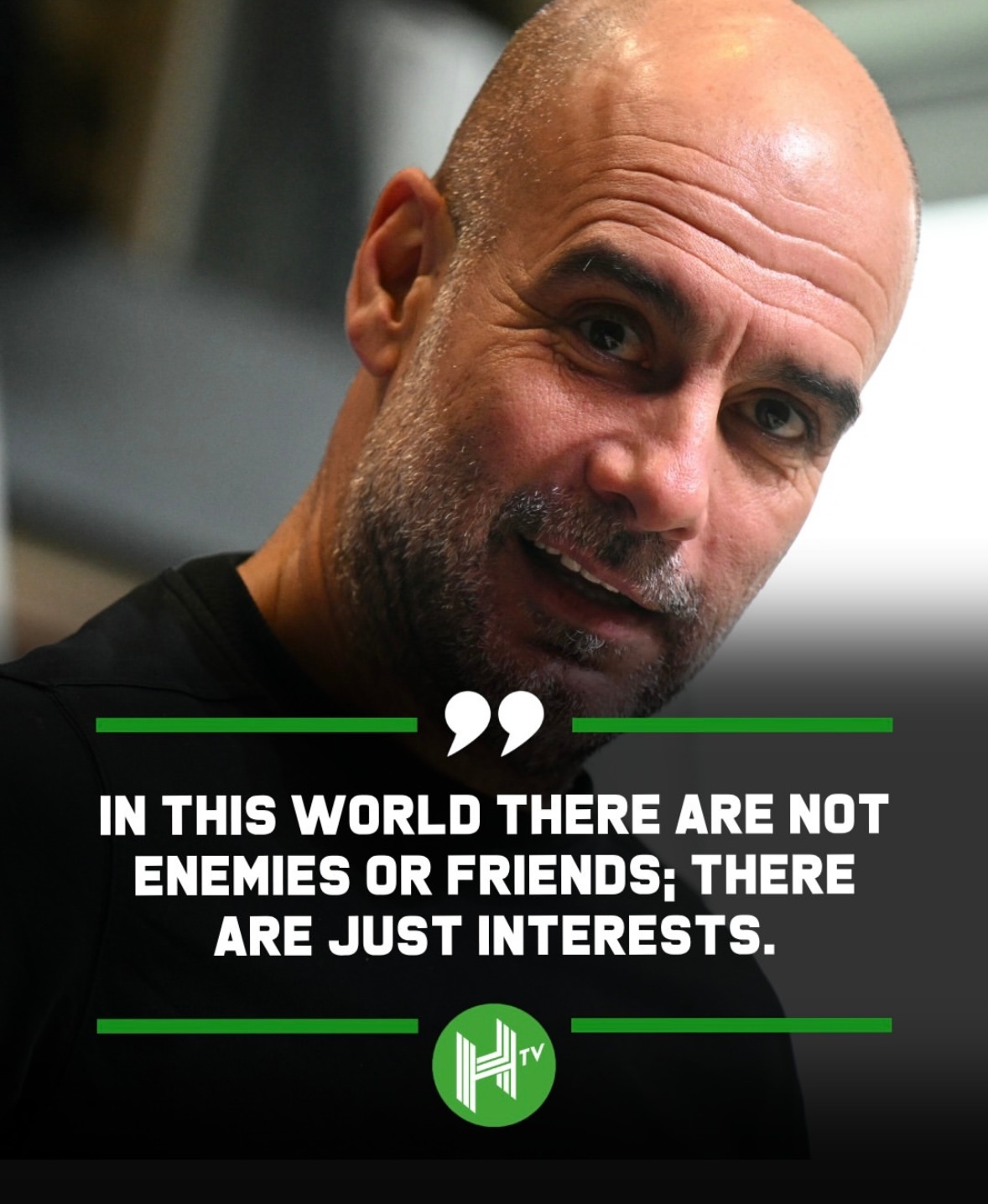 谈及曼城遭遇英超财政公平指控，和对各路对手的评价时瓜说：“这个世界没有敌人，也没