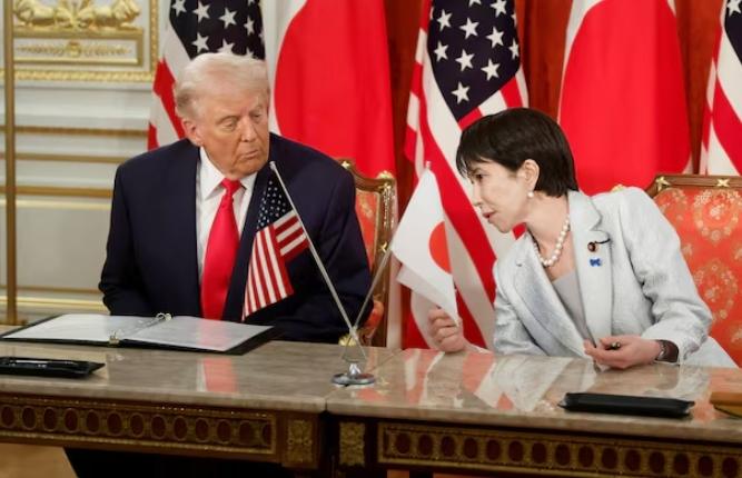 日教授：对特朗普而言，中美关系是最重要的，日本只是工具
日本首相高市早苗日前发出