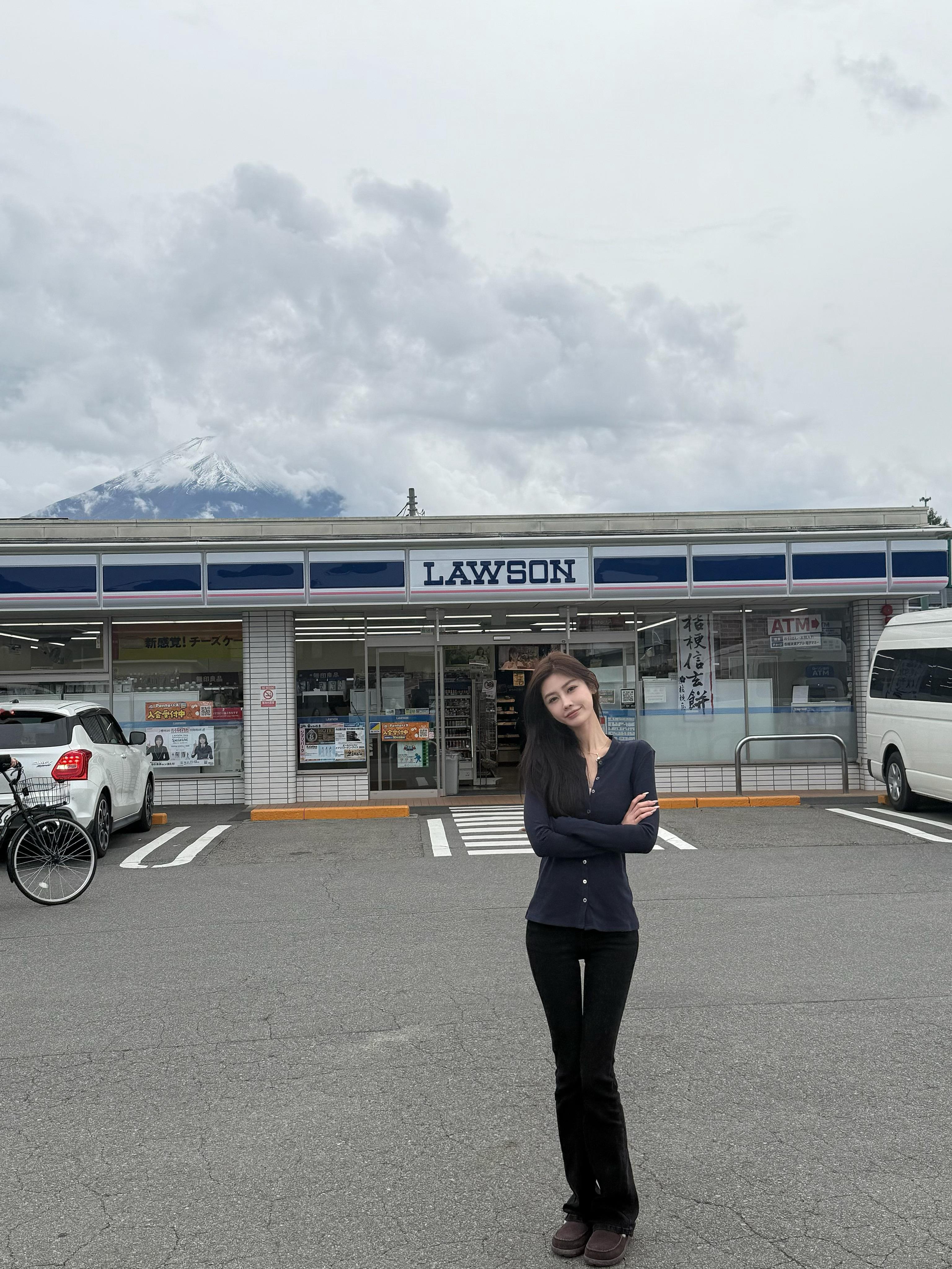 今天的富士山超清晰 好开心 ​​​