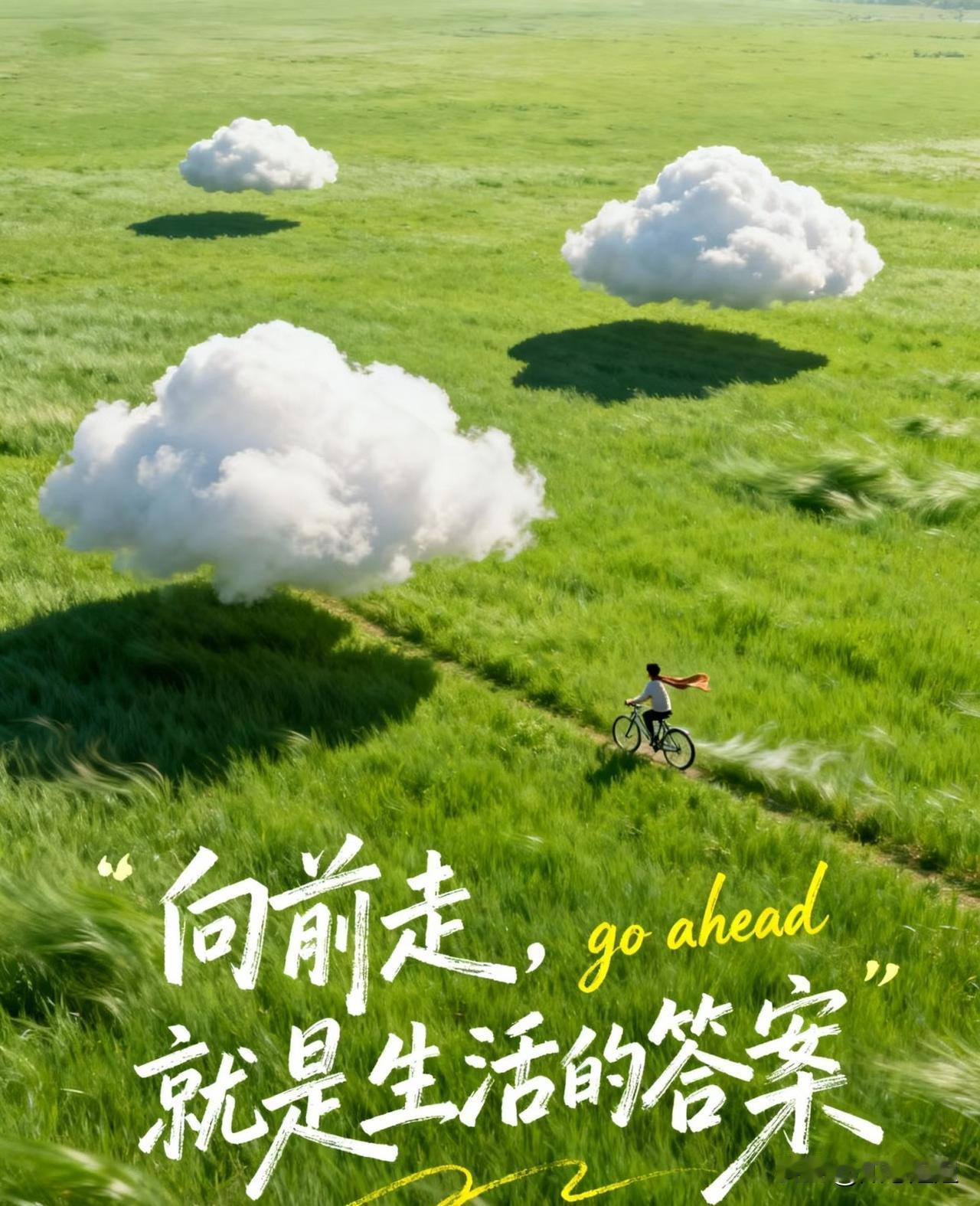一定要大量运动，
运动多了就会明白，
其实人最好的状态是悄无声息，
半动半静。