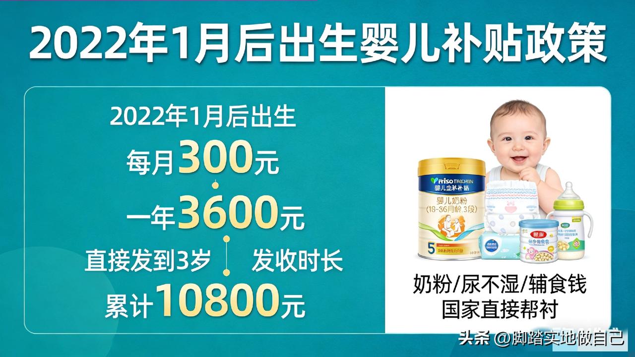 国家发钱啦！3300万家庭已领育儿补贴，娃的口粮钱安排上了👶
 
家人们！今天