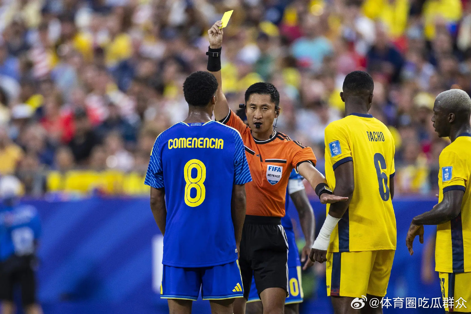 随着FIFA安排又一批裁判员结束世界杯旅程，数据网站统计了本届世界杯各国国籍主裁