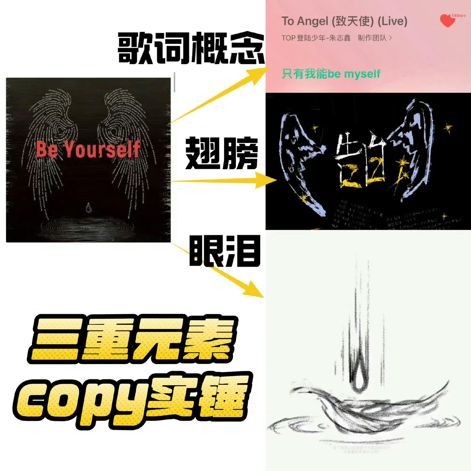 子弹眼泪 朱志鑫粉丝和四代陈奕恒粉丝产生了争议朱志鑫陈奕恒新歌被指抄袭朱志鑫