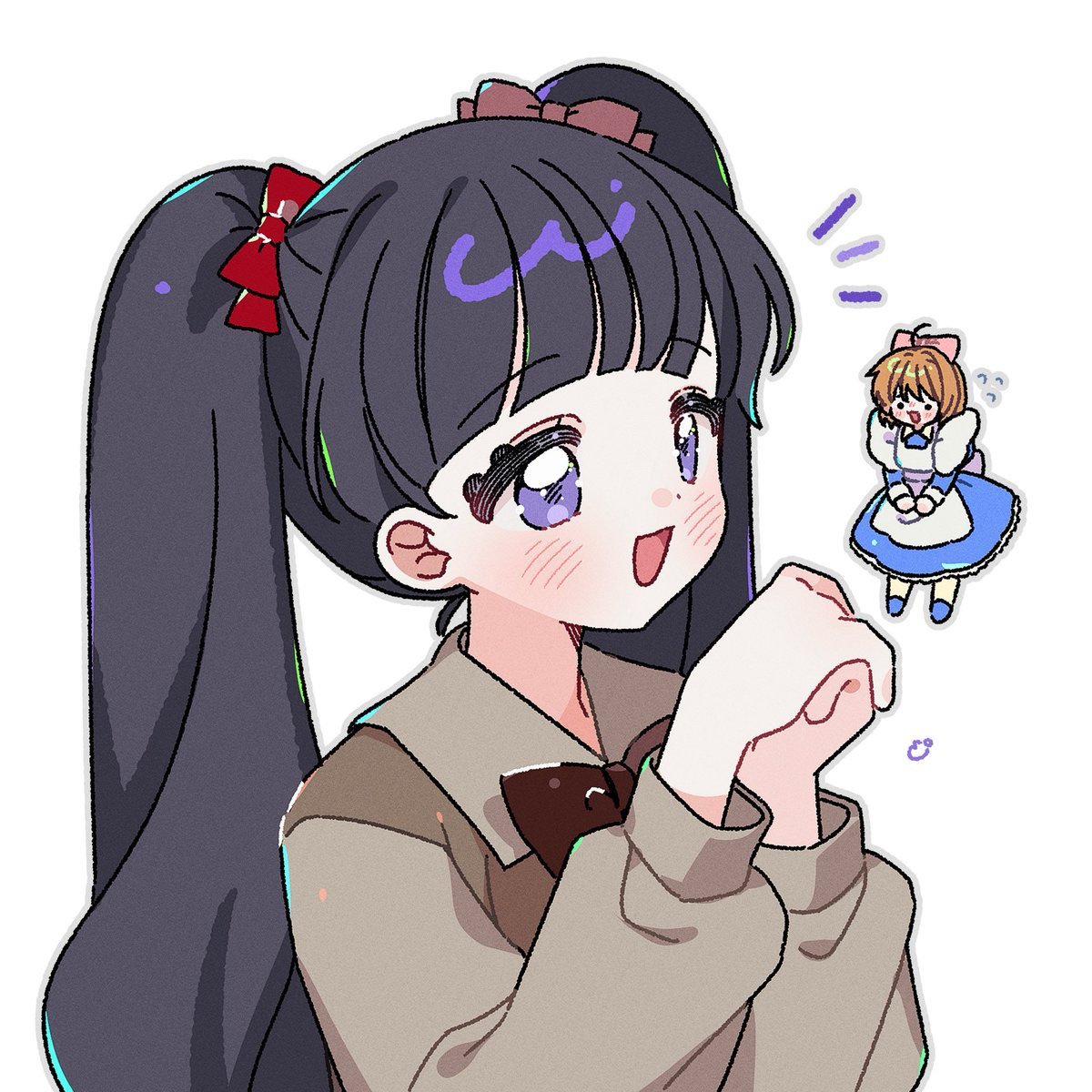魔卡少女樱大道寺知世 祝我们大道寺知世生日快乐.[憧憬]绘：Yalmyu_22 