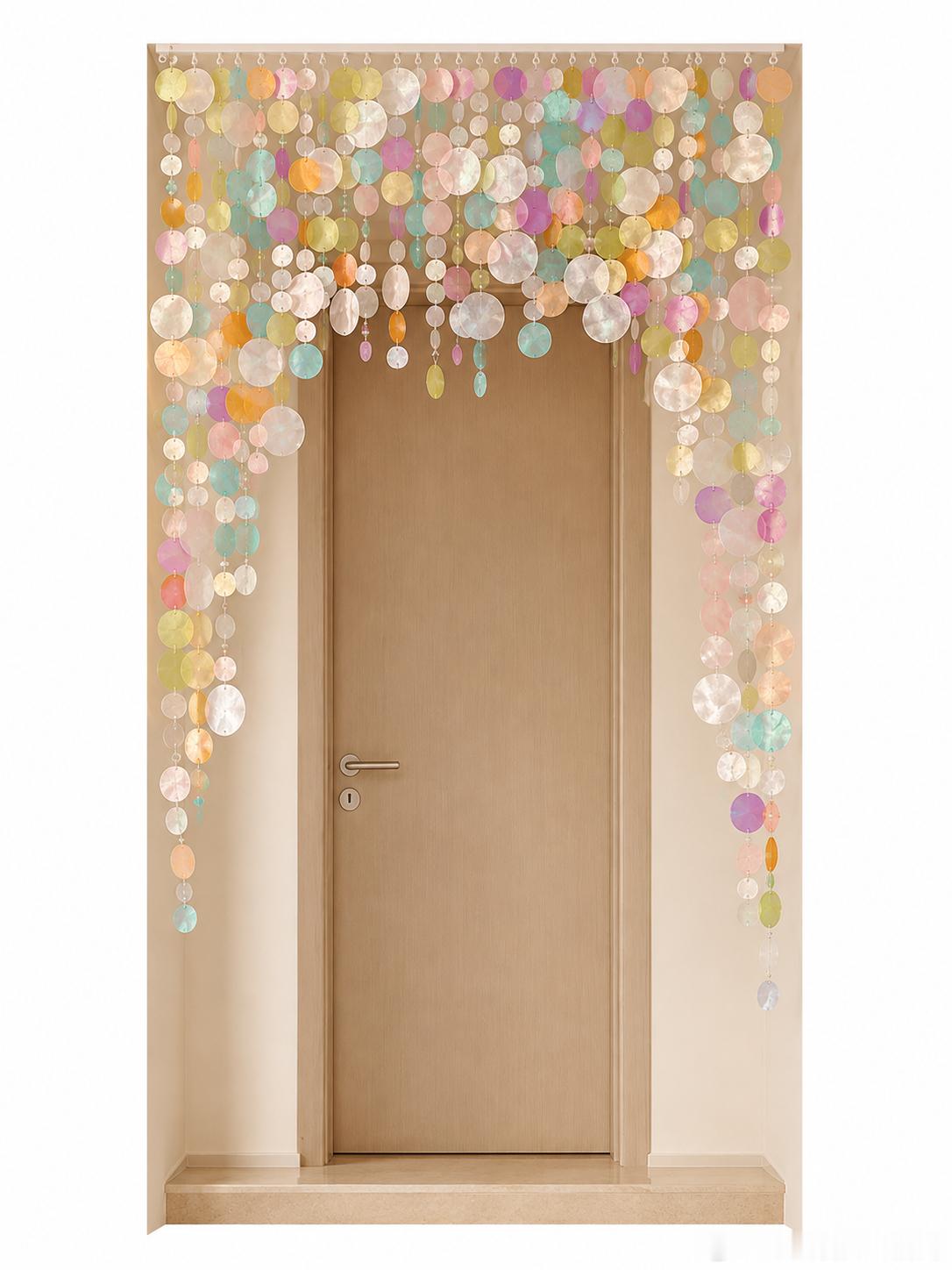【第180扇🚪】这个门帘多巴胺的，美鼠了！ 
