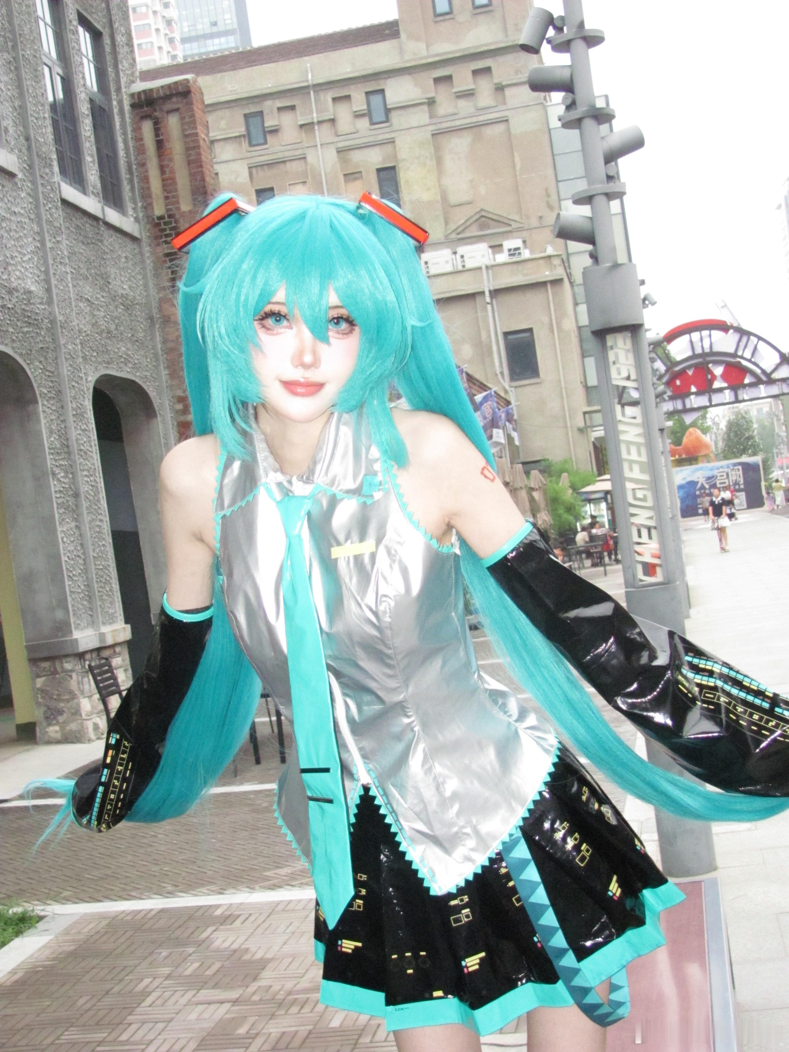 初音未来[超话]‎初音未来初音未来18周年cosplay 我宣布ccd就是拍初音