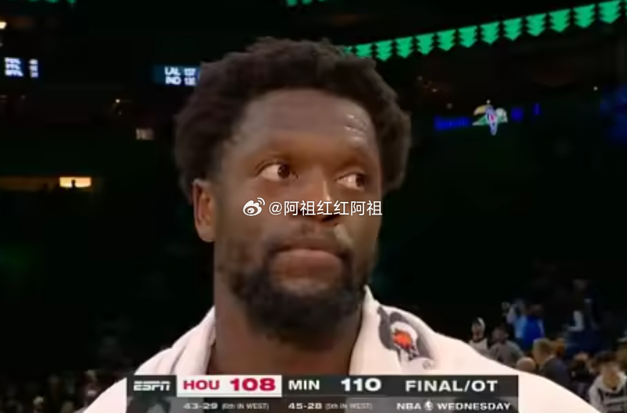 在今日结束的一场NBA常规赛中，森林狼主场经过加时以110-108险胜火箭。场比