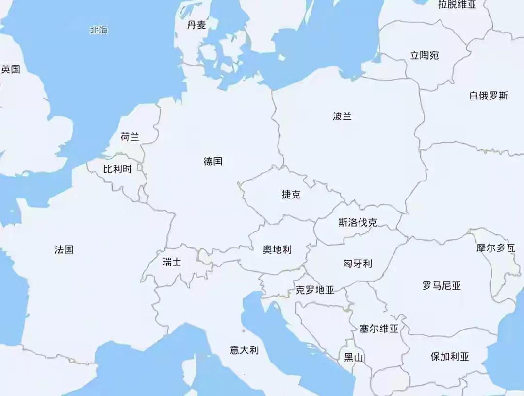 德国如果和同文同种的奥地利合并，欧美各国都得睡不着觉。
德国和奥地利这两个国家的
