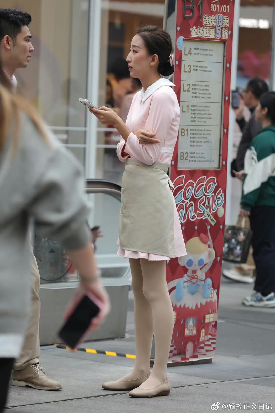 顶级街拍 经典了美女