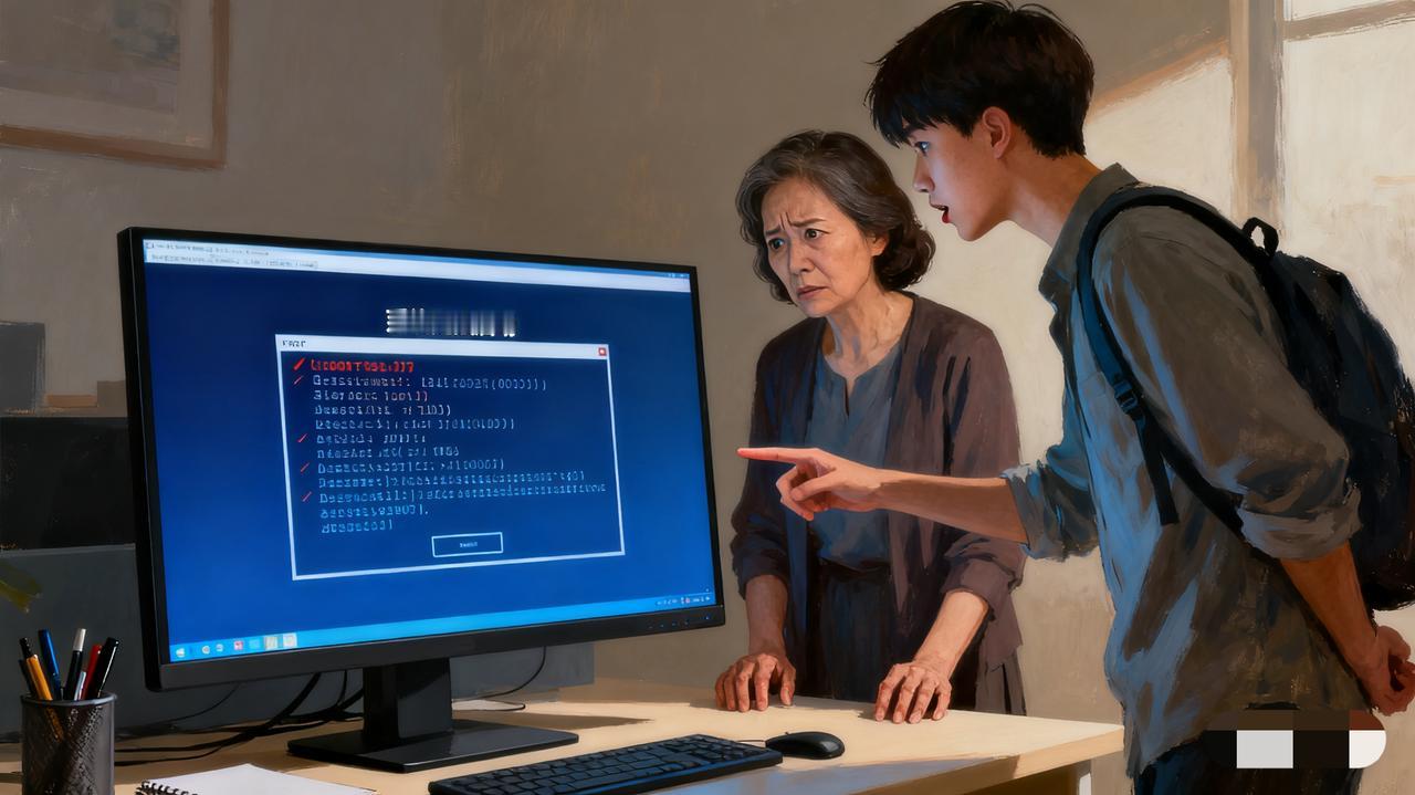 老妈删光 C 盘文件导致系统崩溃，我 1 步救回：不是要删东西，是你没找对地方！