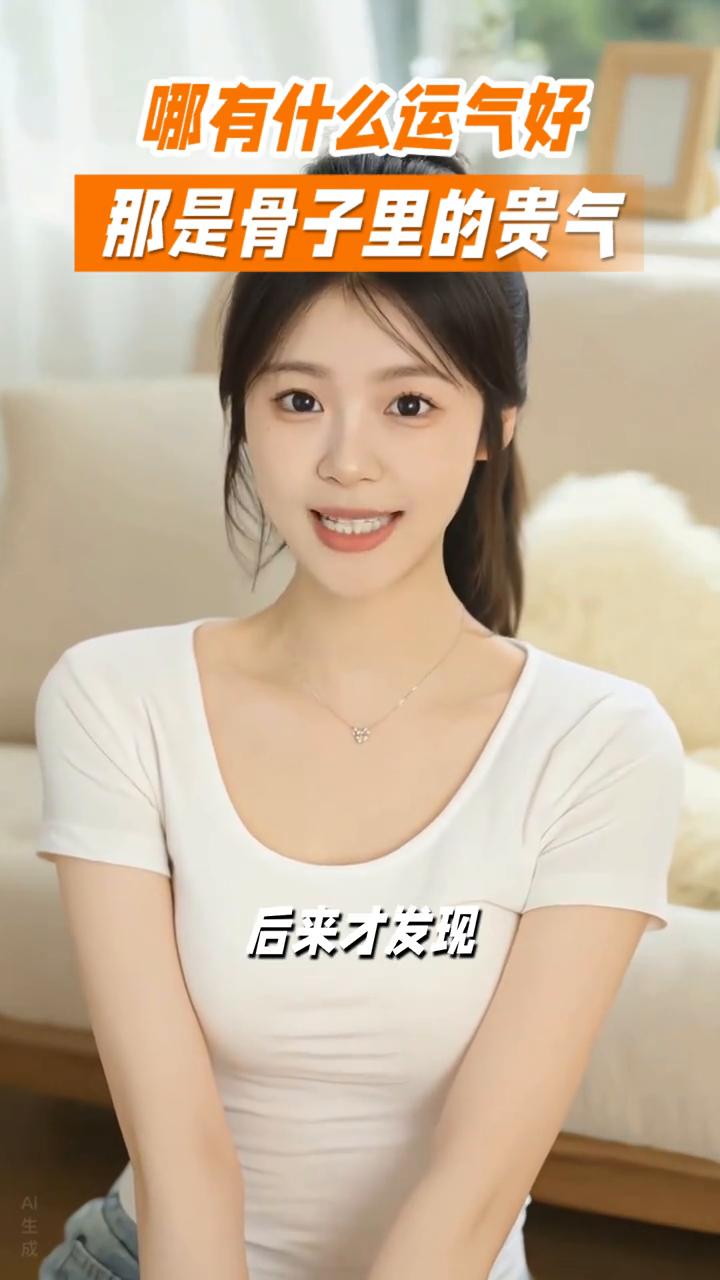哪有什么运气好，那是骨子里的贵气。
总有些人运气特别好，走到哪都有人帮。后来才发