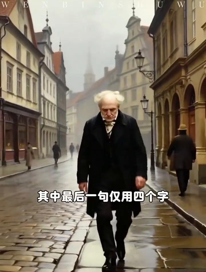 哲学家叔本华堪称封神的十句话，人生智慧的终极开悟。
如果有谁能让人获得人生智慧的