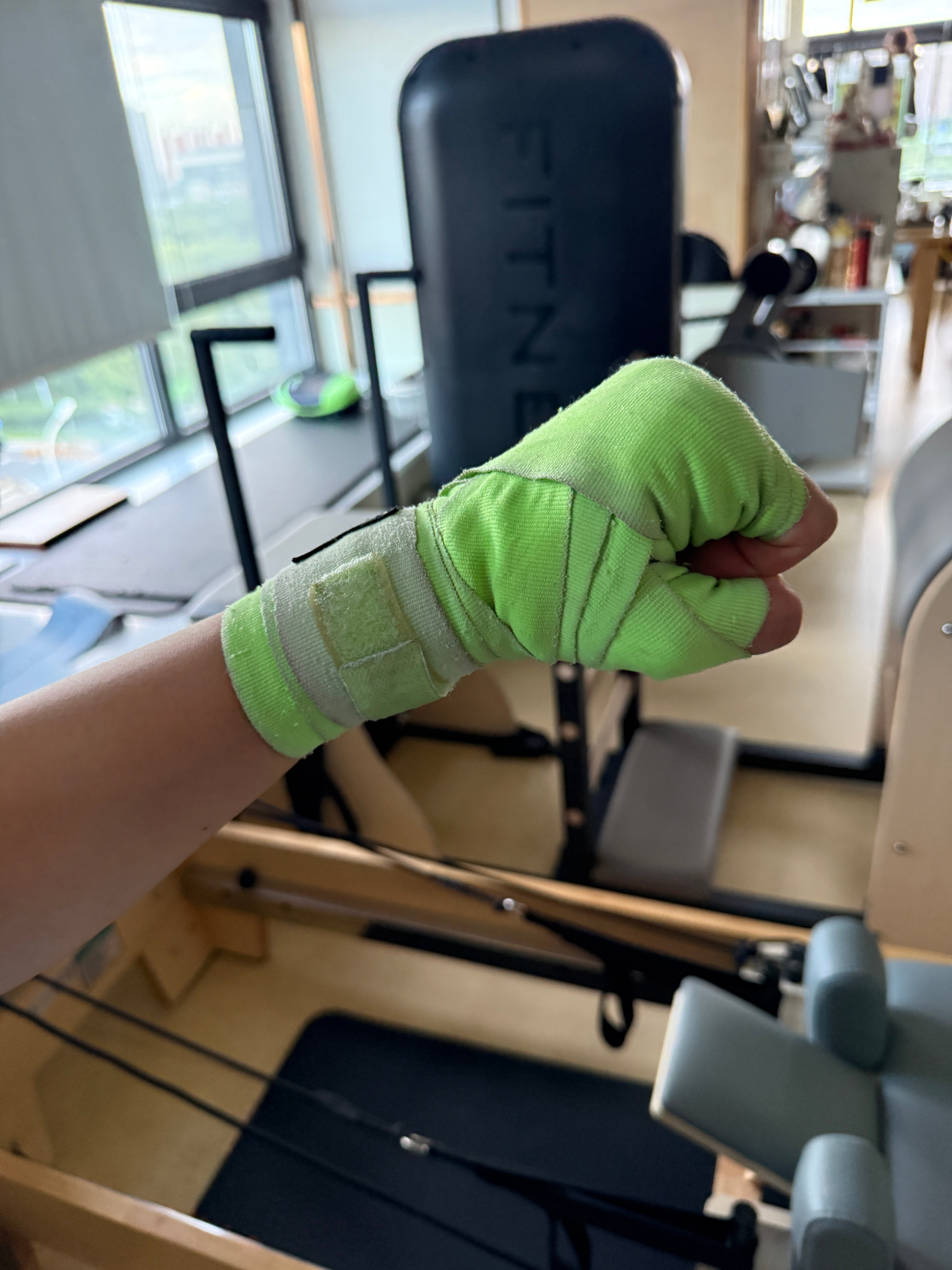 拳击课太好玩了🥊超级发泄卷妹的唠嗑