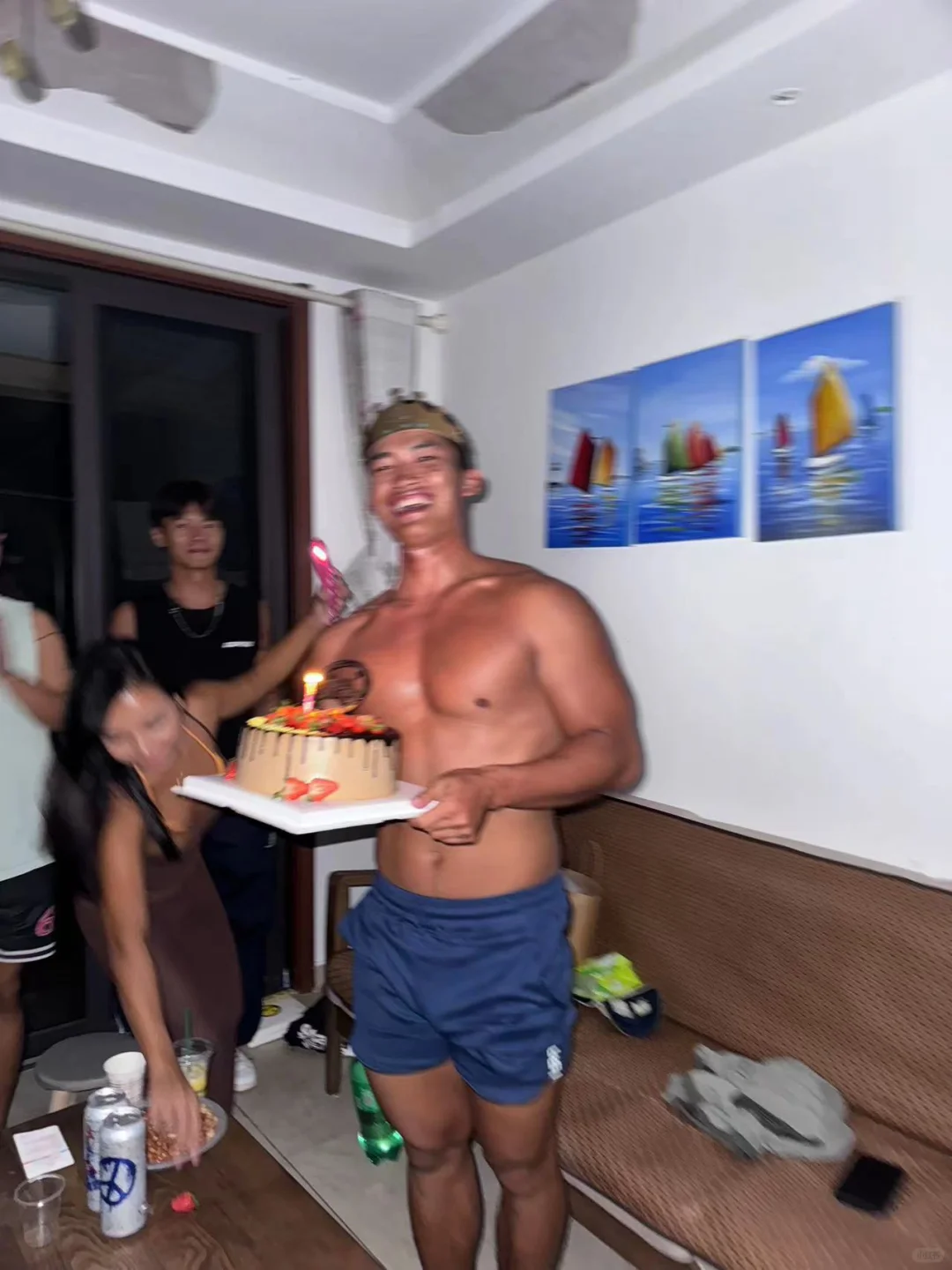 海岛生活，给自己过了个生日，犒劳一下