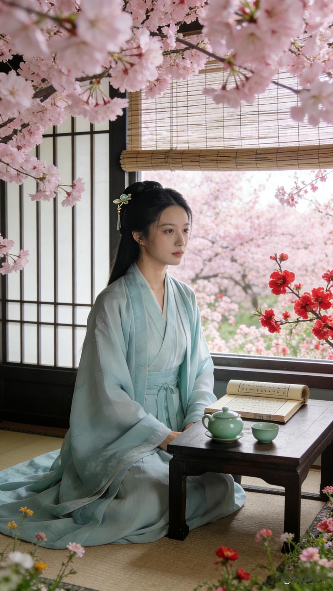 先生笔墨精妙，对联意境高远，晚辈每每拜读都心悦诚服。
我近日偶得一句，自觉颇有几