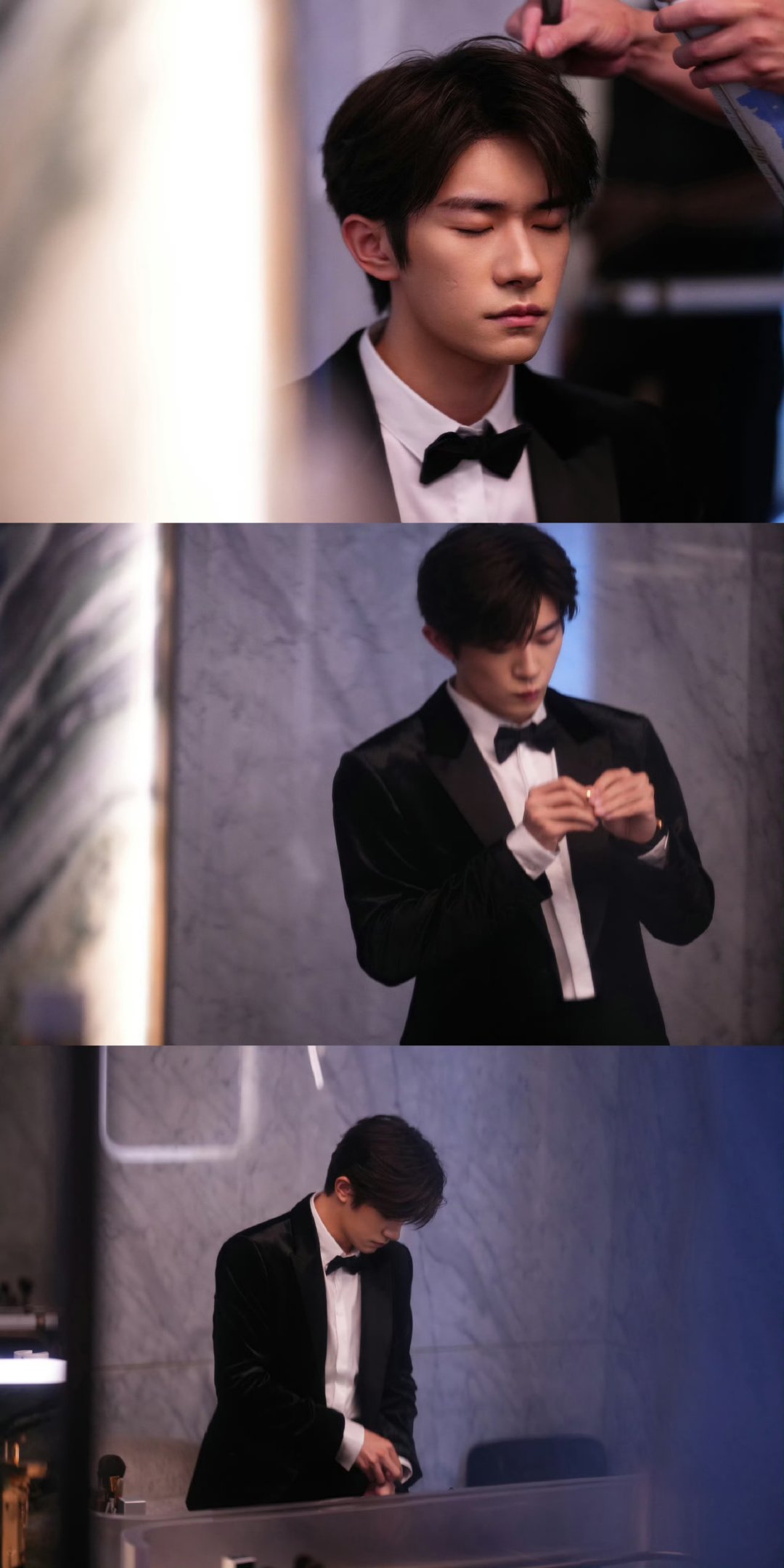 镁光灯下易烊千玺，开场之前，多幕，夺目 