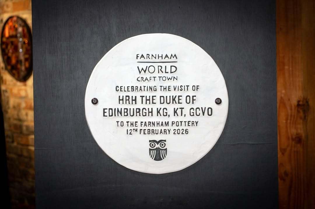 英国王室  【补图】2026年2月12日，爱丁堡公爵爱德华王子在萨里郡访问法纳姆