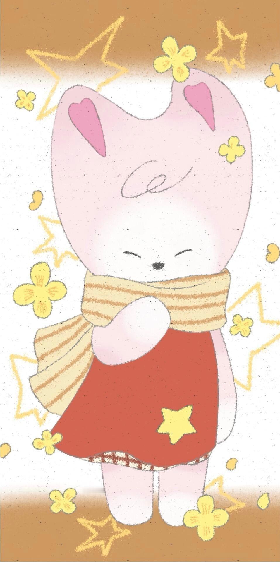 🐤𝑺𝒉𝒂𝒓𝒆：壁纸✖️可爱·“怎么我都会幸福 因为我就是会让自己幸福