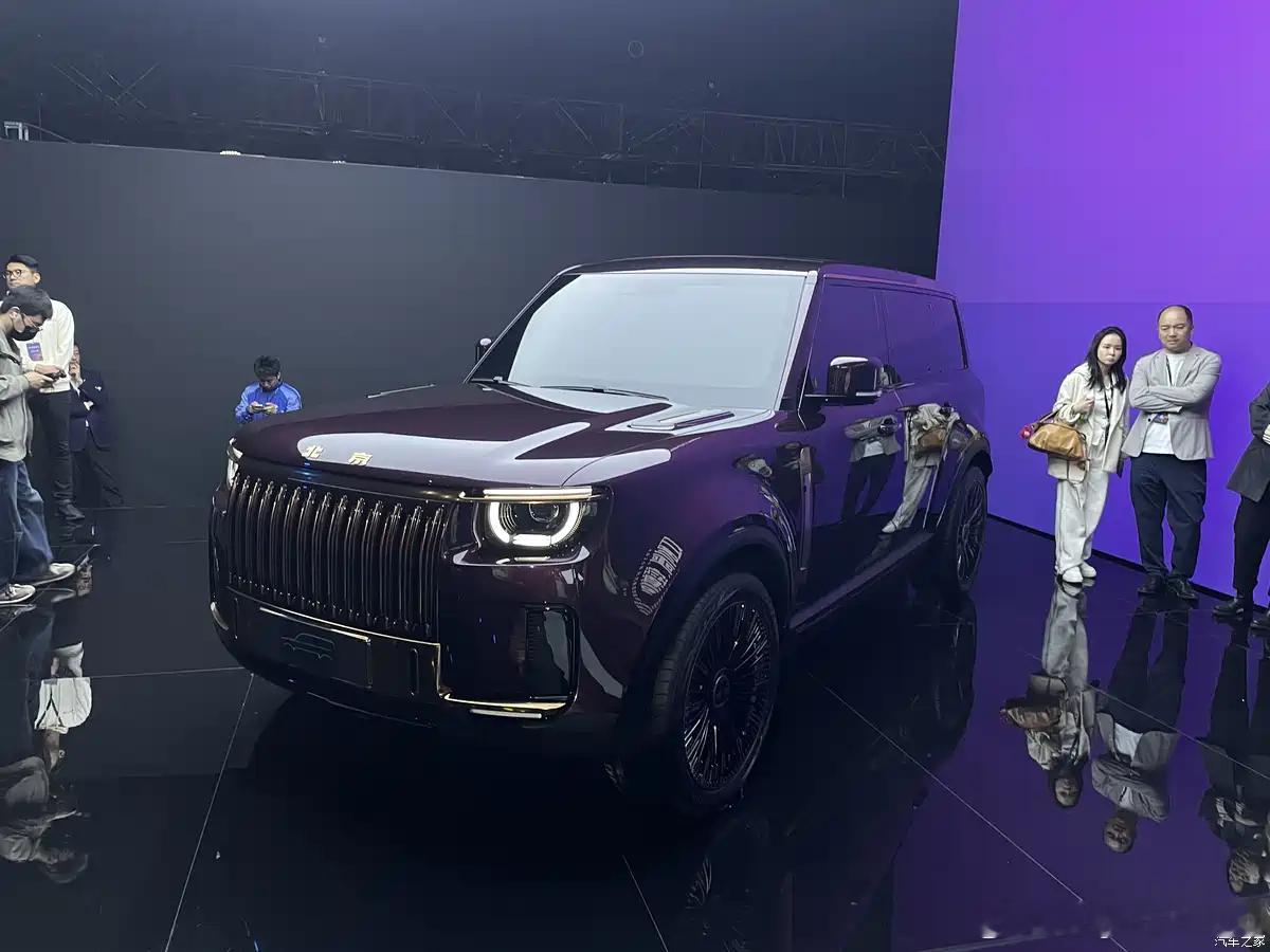 网友来稿，北汽城市猎人概念车发布！你们觉得怎么样？总感觉他应该和享界硬派有点关系