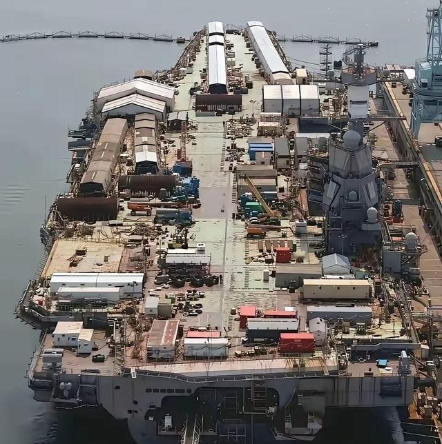 慢工出细活，大漂亮肯尼迪号，2011年开工，到现在15年了，还是个半吊子工程。