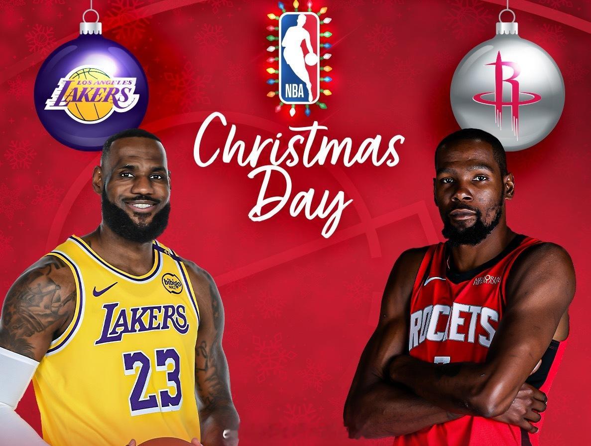 记者：“你和詹姆斯在圣诞大战的舞台前沿活跃了这么久，你为此感到多自豪？这对联盟的