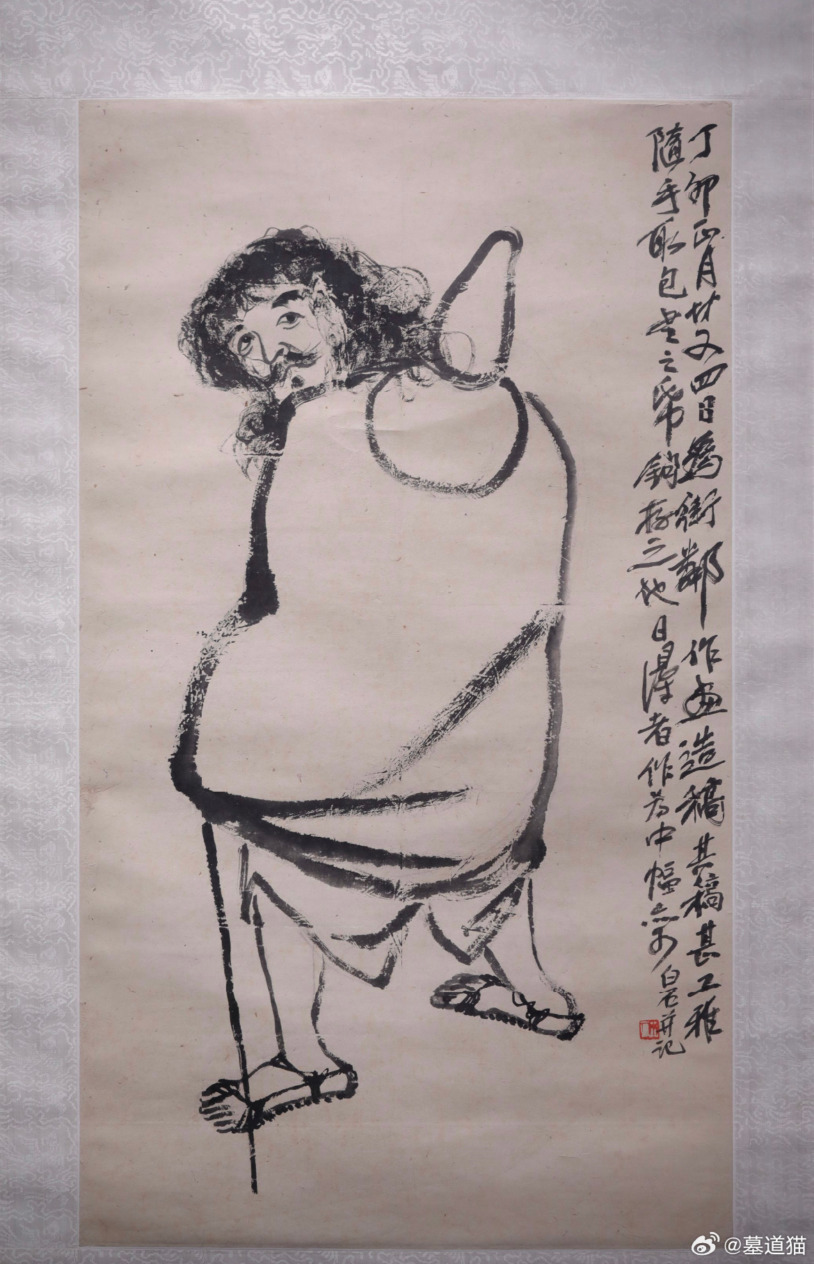 李铁拐稿，齐白石，北京画院/藏 