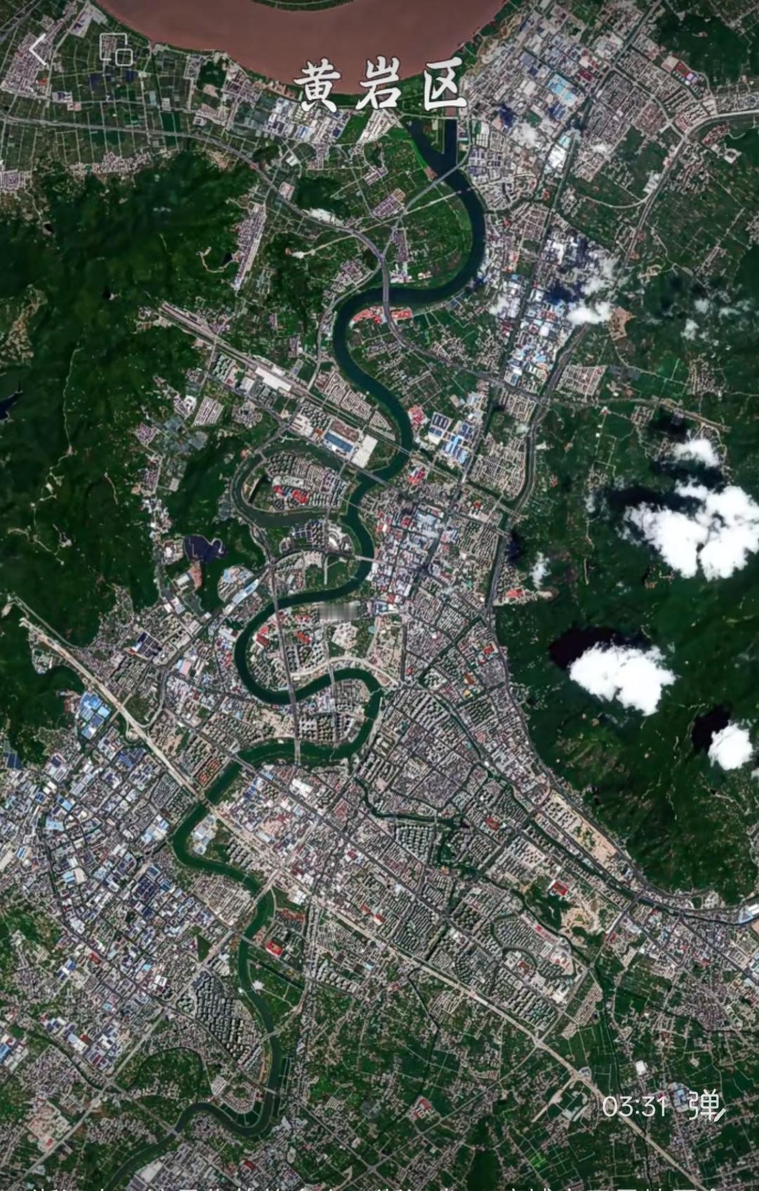 浙江台州黄岩区高清卫星图