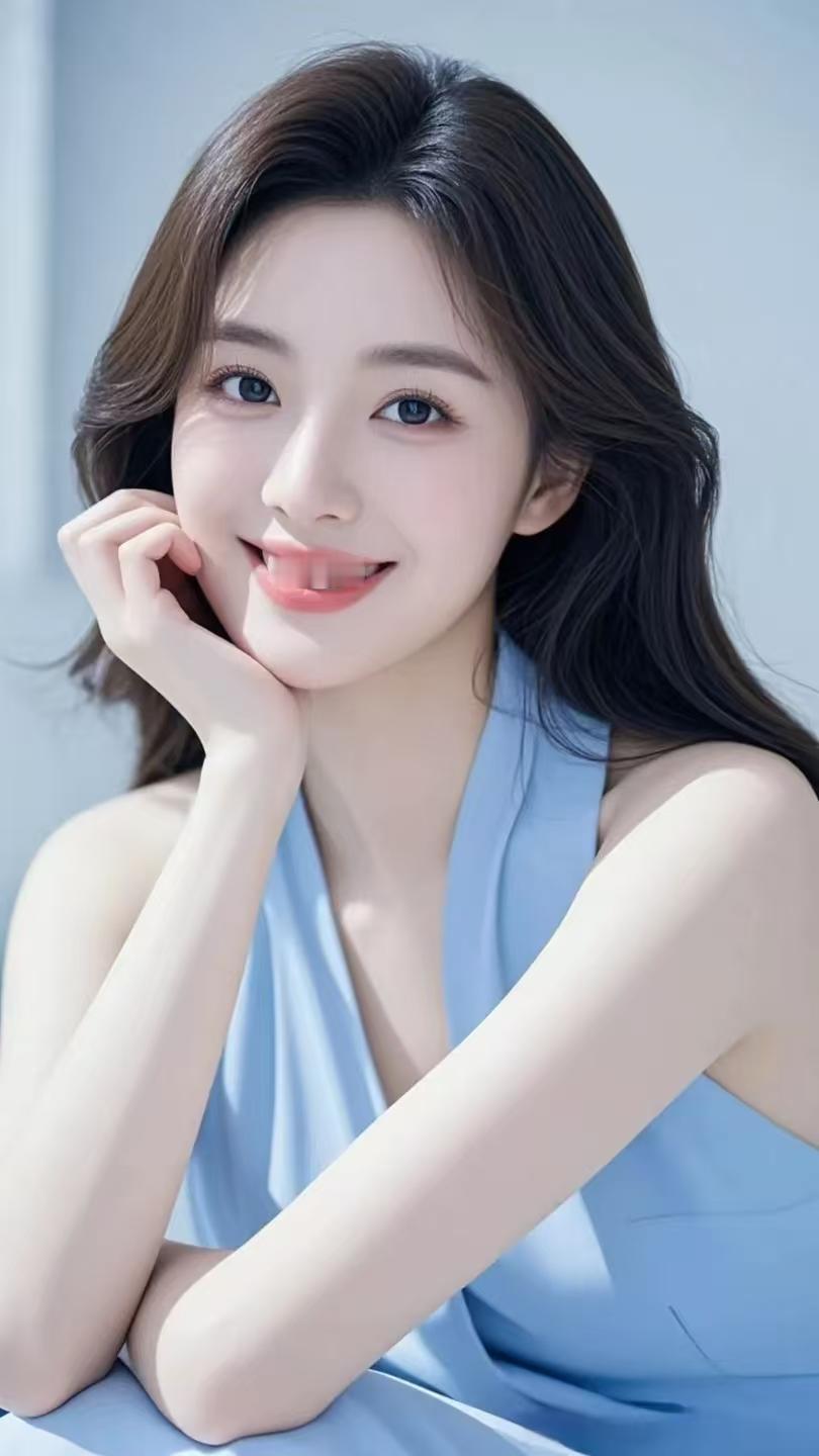 春天的衣柜里，蓝裙子绝对是必备。浅蓝连衣裙自带降温效果，温柔显白，不管约会、通勤