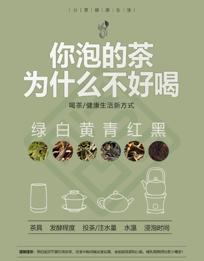 你泡的茶为什么不好喝，我来告诉你！ ​​​